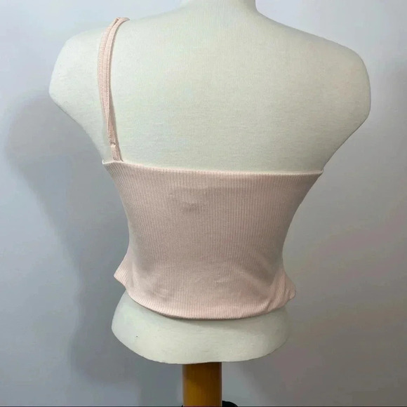 AFRM Saddle One-Shoulder Strappy  Crop Top - Picture 5 of 7